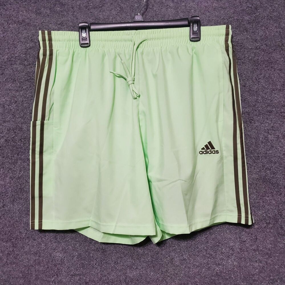 Adidas AeroReady Essentials Chelsea 3 Stripes Training Shorts Mens 2XL Gym New